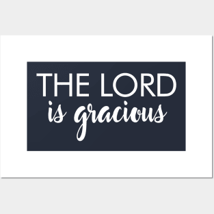 The Lord is Gracious 1 Peter 2:2-3 Bible Verse Faith Posters and Art